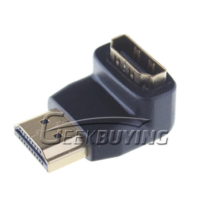 Brand New 90 Degree HDMI Male to Female Extend Adaptor Converter