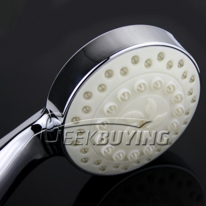 COLOR Temperature LED SHOWER HEAD LIGHTS WATER RGB