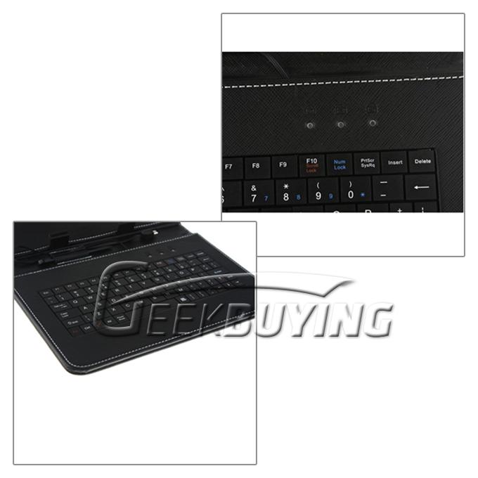 9.7 inch Keyboard Case for Tablet PC Micro USB