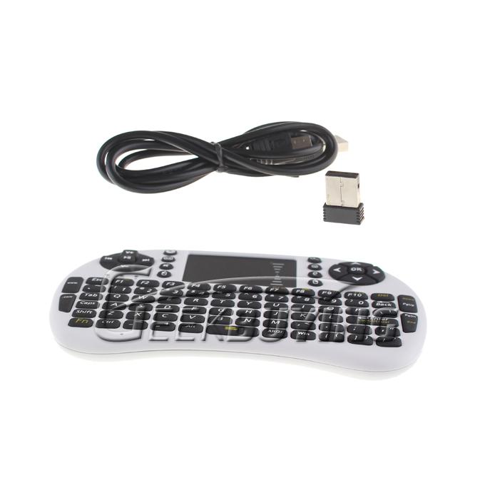 Fashion UBK-500-RF World's Most MINI Wireless Keyboard Mouse Combo for Game Home Entertainment& Android TV Box