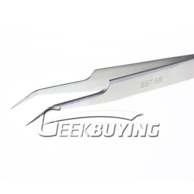 Swiss Pattern Curved Strong Tips Tweezers BST-5B