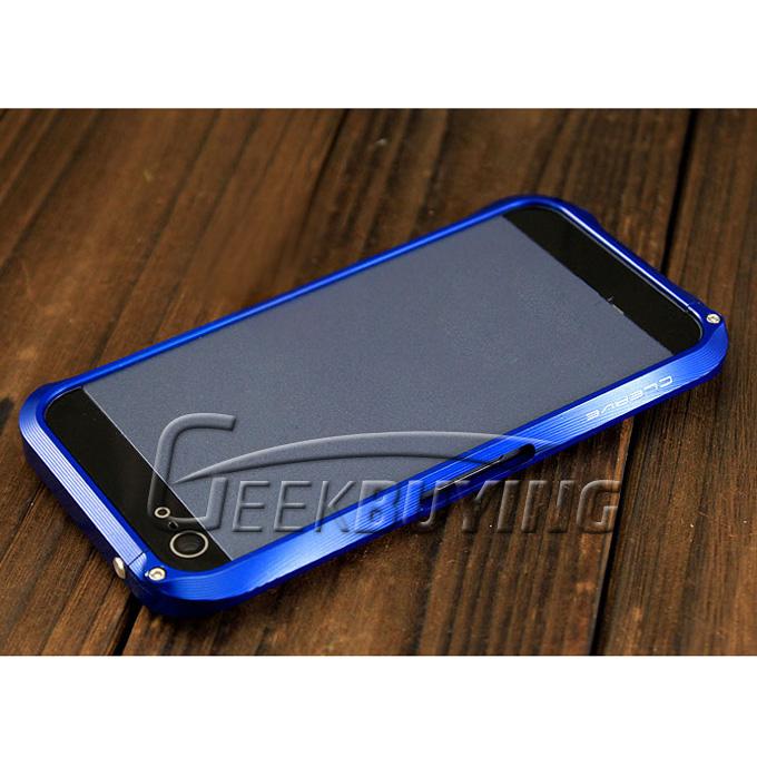 New Aluminum Metal Protective Frame Bumper Case Cover For iPhone 5S 5 - Blue