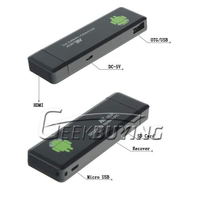 COPY MK802 II google TV BOX A10 1.5GHz RAM 1G/ROM 4G Android 4.0 black