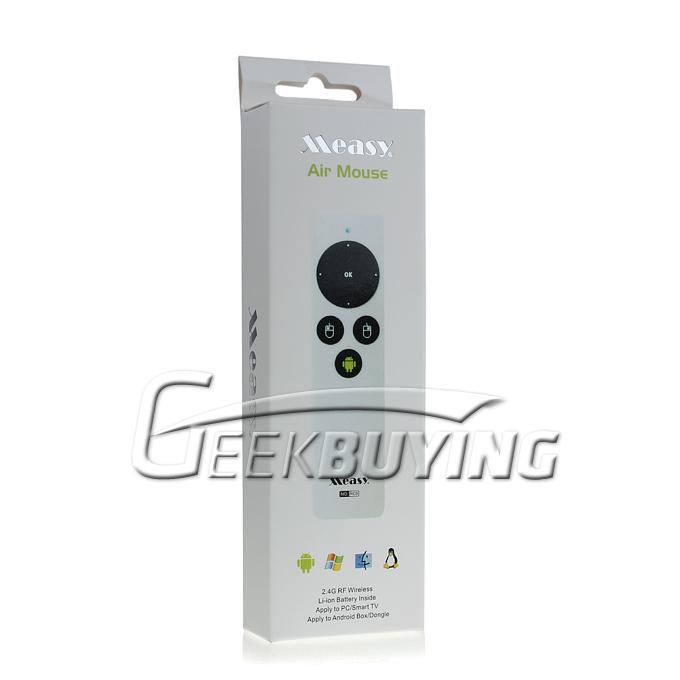 RC9 Measy Gyroscope Model Operation 2.4G Wireless Air Mouse Remote Control For Android Smart TV Box Desktop Laptop Mini PC