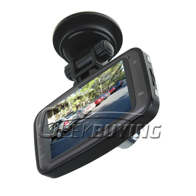 DHL GS8000 2.7 inch LCD Screen 170 Degree Full HD 1080P Car DVR Camera with GPS /G-Sensor /AV-Out/Mic/Night Vision
