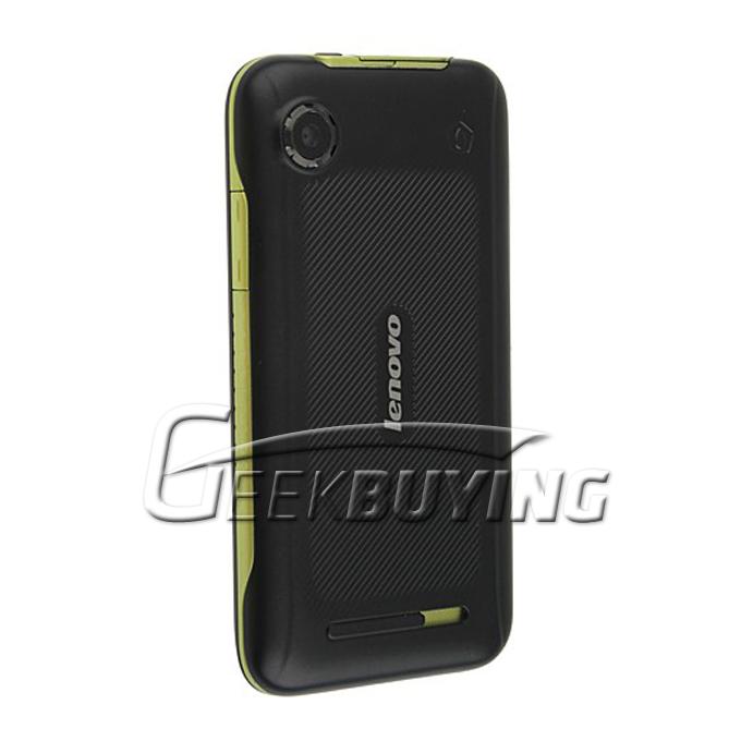 Lenovo LePhone A660 4.0 Inch MTK6577 Dual Core Waterproof Dustproof Shockproof Smart Phone Black