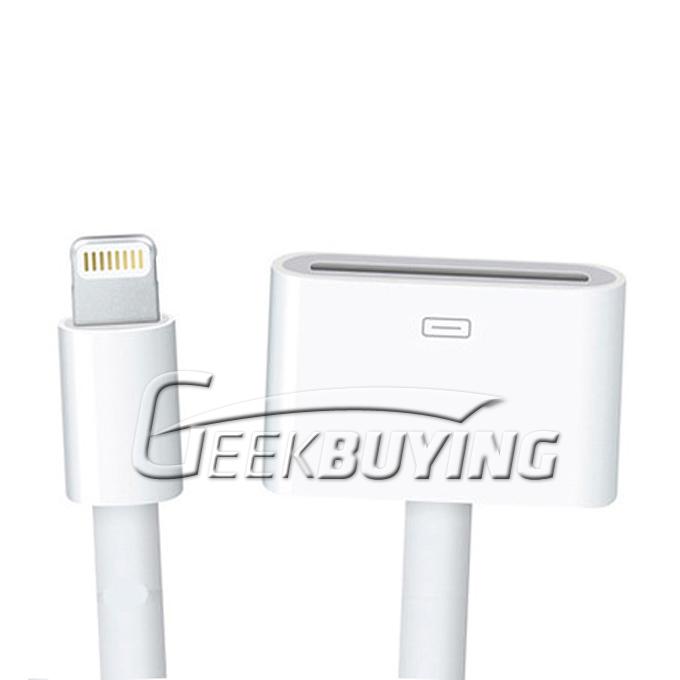 New 8-Pin to 30-Pin Data Sync Charge Convertor Adapter Cable for iPhone 6/6 Plus/5S 5C 5