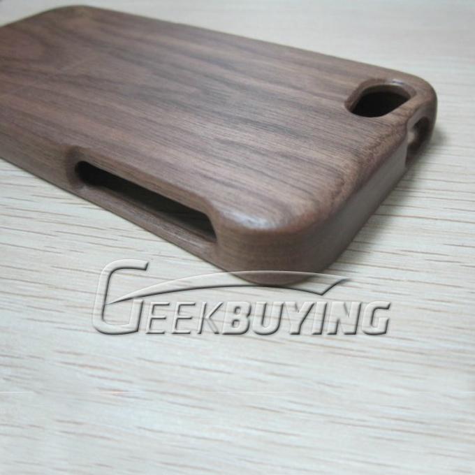 Brand New Natural Walnut Wood Hard Protective Back Cover Case For iPhone 5S 5