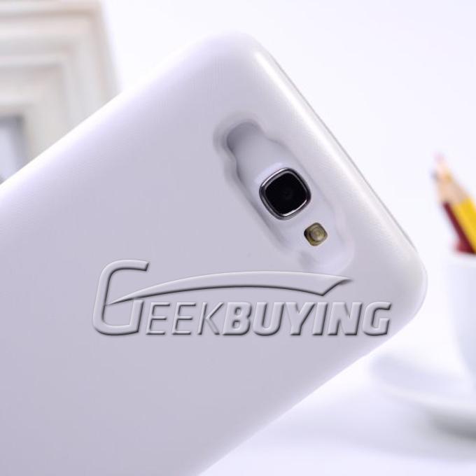 New 3600mAh Extended Backup Battery Case Cover for Samsung Galaxy Note 2 N7100 White