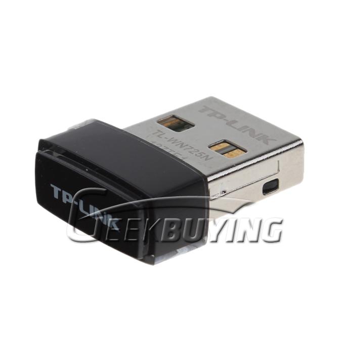 TL-WN725N Mini 150Mbps Wireless N Nano USB Adapter Supports Soft AP Function