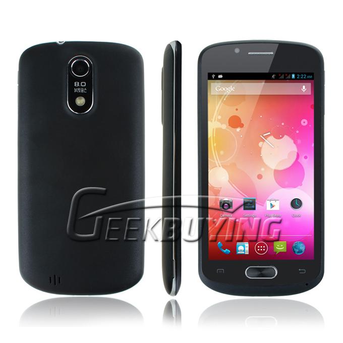 CUBOT A8809 Smart Phone 4.7 Inch IPS QHD Screen MTK6577 Dual core Android 4.1 GPS 3G WIFI 8.0MP Camera Black