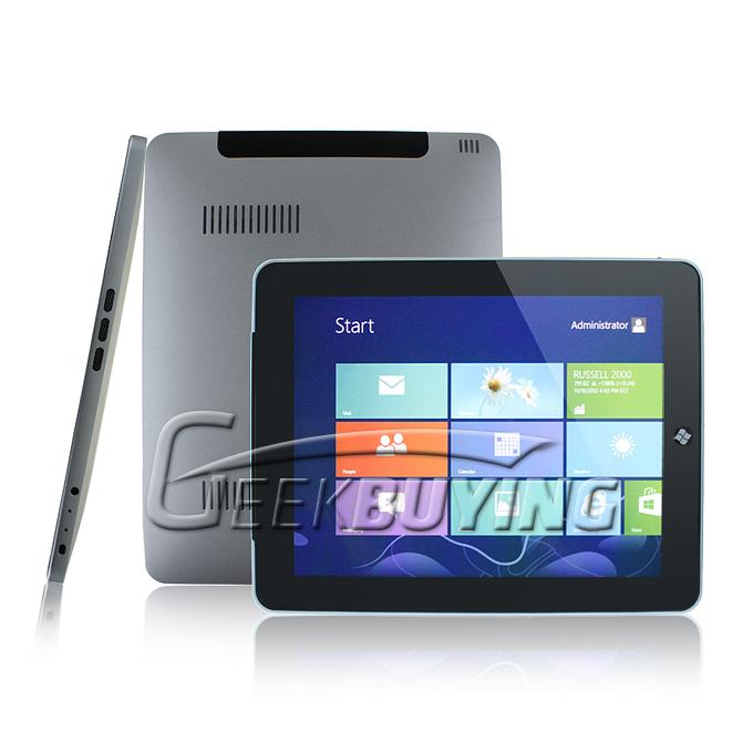 DHL B110 9.7 inch Atom N2600 Dual Core 1.6GHz Windows 8 Tablet PC 2G RAM 32G SSD HDMI Silver
