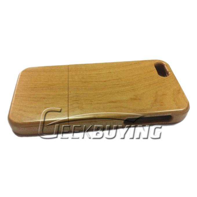 Brand New Natural Smooth Wood Hard Protective Back Cover Case For iPhone 5S 5