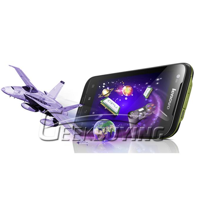 Lenovo LePhone A660 4.0 Inch MTK6577 Dual Core Waterproof Dustproof Shockproof Smart Phone Black