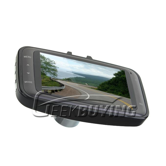 DHL GS8000 2.7 inch LCD Screen 170 Degree Full HD 1080P Car DVR Camera with GPS /G-Sensor /AV-Out/Mic/Night Vision