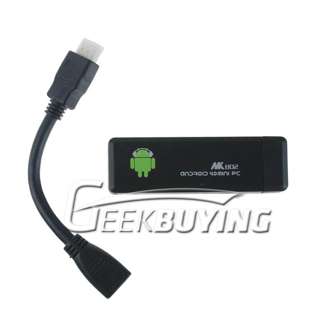 COPY MK802 II google TV BOX A10 1.5GHz RAM 1G/ROM 4G Android 4.0 black