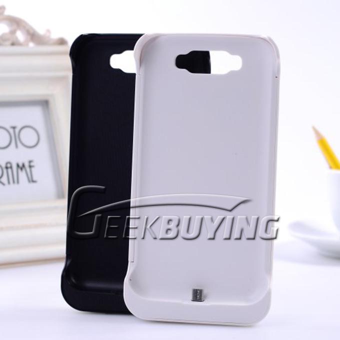 New 3600mAh Extended Backup Battery Case Cover for Samsung Galaxy Note 2 N7100 White