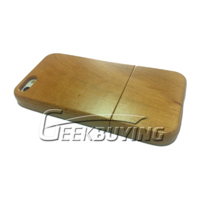 Brand New Natural Smooth Wood Hard Protective Back Cover Case For iPhone 5S 5