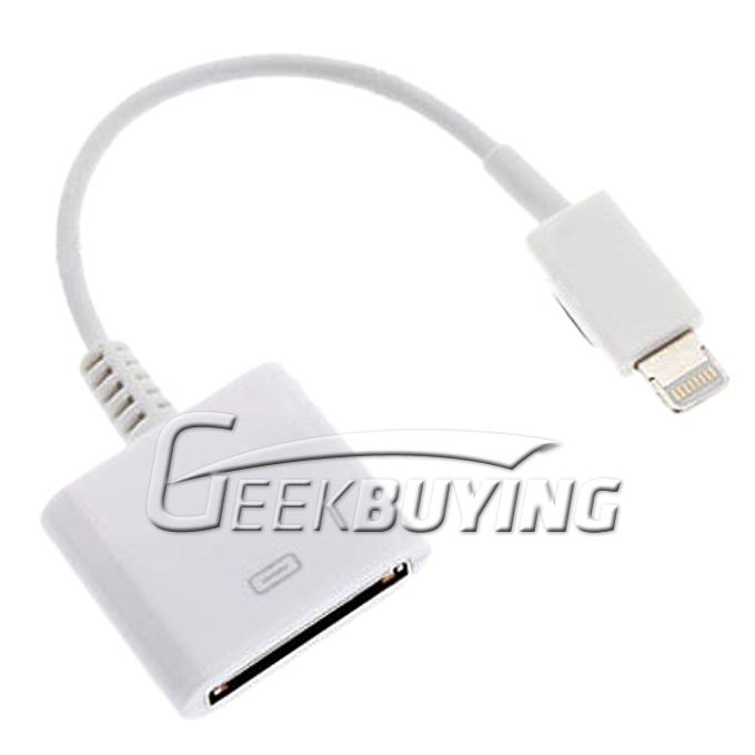 New 8-Pin to 30-Pin Data Sync Charge Convertor Adapter Cable for iPhone 6/6 Plus/5S 5C 5