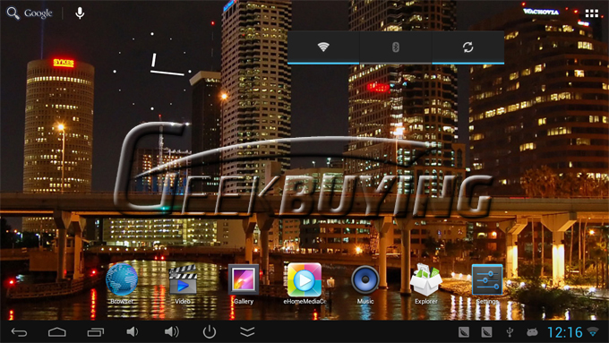 iMito MX2 Android 4.1 Jelly Bean Dual Core TV BOX RK3066 1.6Ghz Cortex A9 1GB RAM 8G ROM HDMI Red