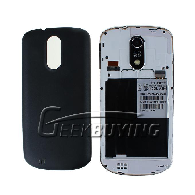 CUBOT A8809 Smart Phone 4.7 Inch IPS QHD Screen MTK6577 Dual core Android 4.1 GPS 3G WIFI 8.0MP Camera Black
