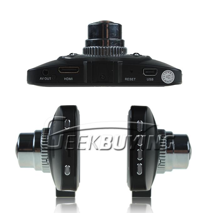 DHL GS8000 2.7 inch LCD Screen 170 Degree Full HD 1080P Car DVR Camera with GPS /G-Sensor /AV-Out/Mic/Night Vision