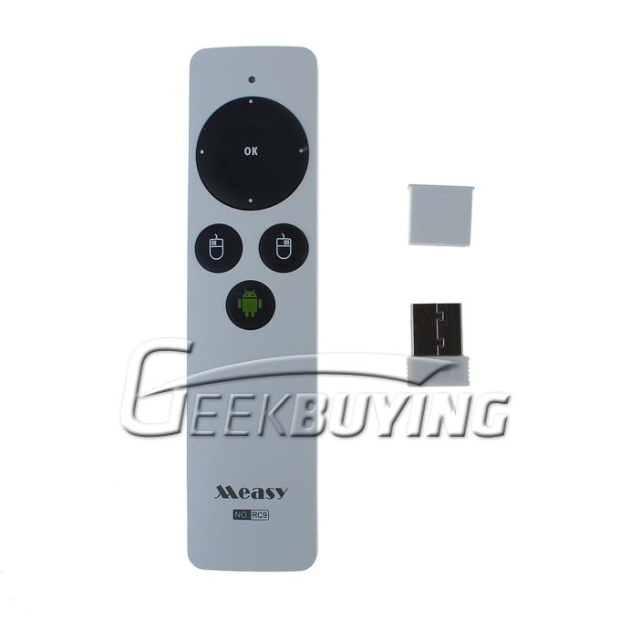 RC9 Measy Gyroscope Model Operation 2.4G Wireless Air Mouse Remote Control For Android Smart TV Box Desktop Laptop Mini PC