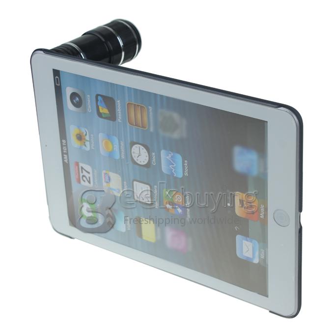 Brand New 12X Optical Zoom Lens Camera Telescope For iPad mini Black