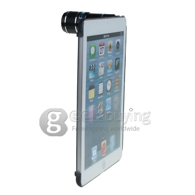 Brand New 12X Optical Zoom Lens Camera Telescope For iPad mini Black
