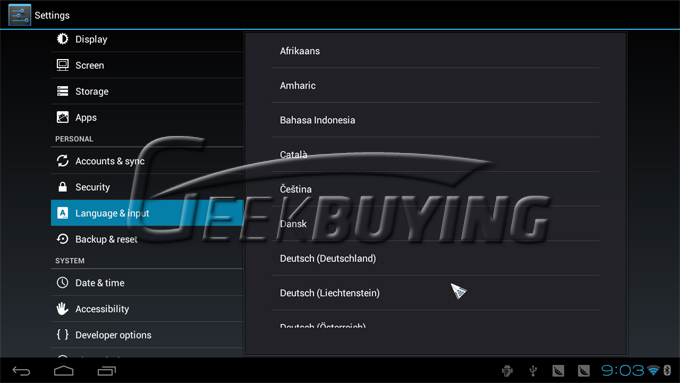 Freelander AP10 Google Android TV BOX RK3066 Dual Core 1G/4G TV BOX w/ Free Gyroscope Air Mouse