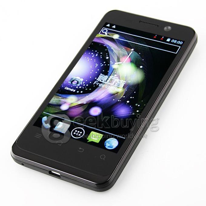 Freelander I10S 4.0inch Dual core SmartPhone MTK6577 5.0MP Camera Android 4.0 OS 3G GPS Black