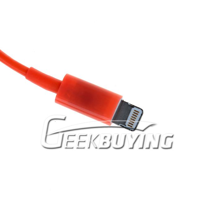 Brand New Fashion 8 Pin to USB Charger Cable for iPhone 6/6 Plus/5S/5C/5 iPod Touch 5 iPad Mini iPad 4 - Orange