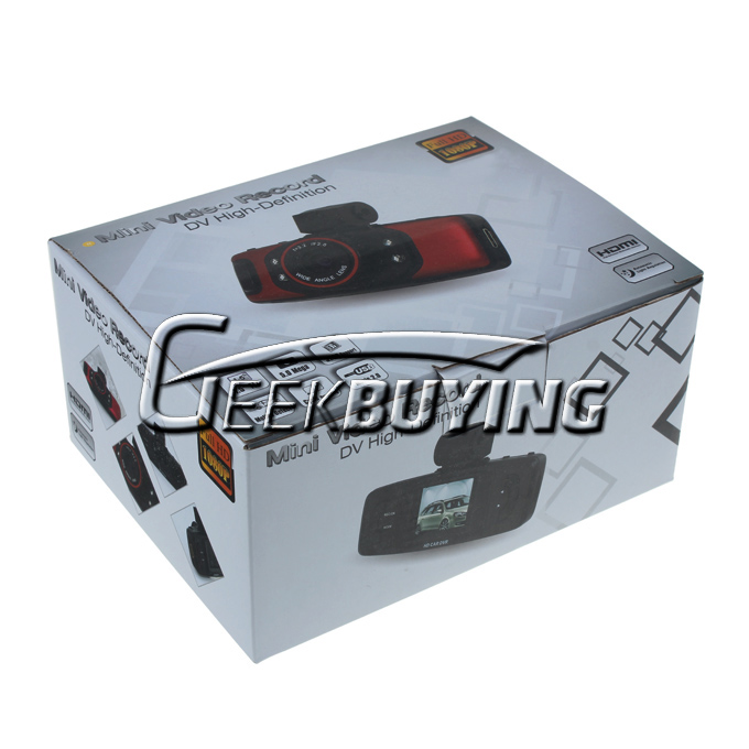 G5000 1.5inch LCD Screen Dash Camera 120 Degree Full HD 1080P 5M Pixels Car DVR Camera with G-Sensor