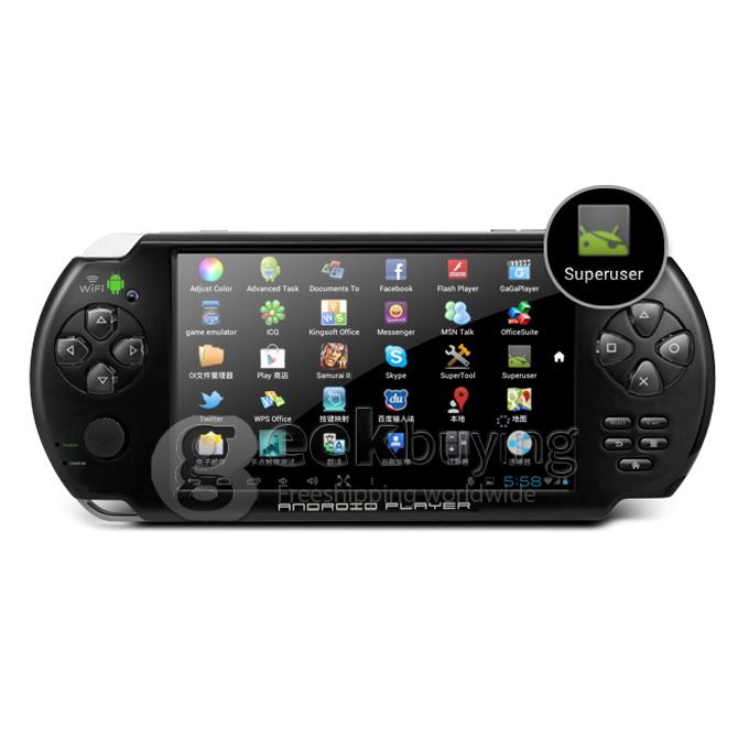 JXD S5300 Android4.1 Game Box 5 Inch 512MB RAM 4GB ROM 800*480