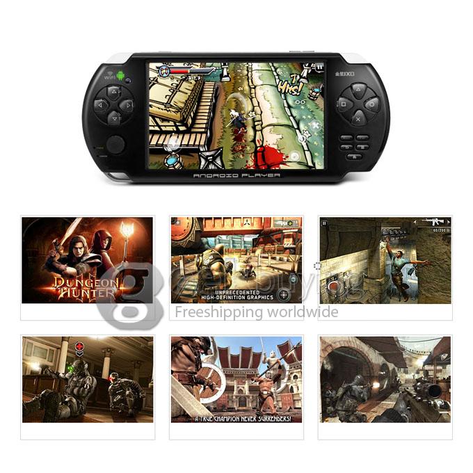 JXD S5300 Android4.1 Game Box 5 Inch 512MB RAM 4GB ROM 800*480