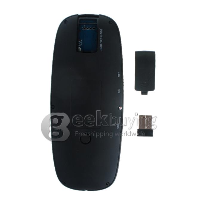 [HK Stock] Rii K10 2.4GHz  Wireless Keyboard &Mouse with Touchpad Fit  for PS3 XBOX360 C1386 HTPC Android TV Box