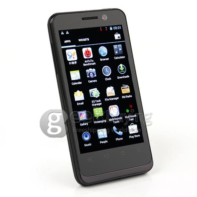Freelander I10S 4.0inch Dual core SmartPhone MTK6577 5.0MP Camera Android 4.0 OS 3G GPS Black