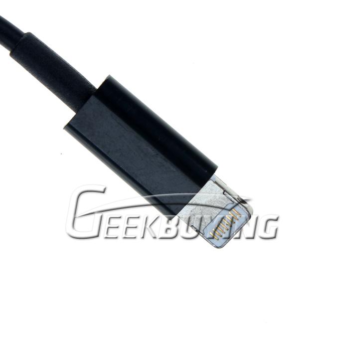 Brand New Fashion 8 Pin to USB Charger Cable for iPhone 6/6 Plus/5S/5C/5 iPod Touch 5 iPad Mini iPad 4 - Black