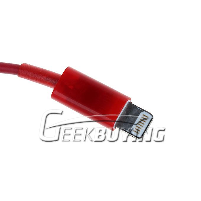 Brand New Fashion 8 Pin to USB Charger Cable for iPhone 6/6 Plus/5S/5C/5 iPod Touch 5 iPad Mini iPad 4 - Red