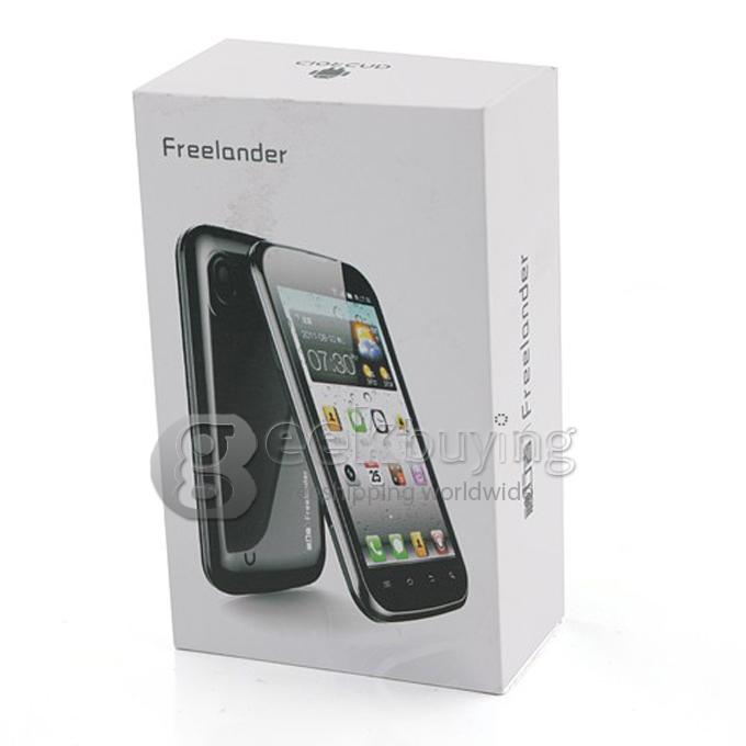 Freelander I10S 4.0inch Dual core SmartPhone MTK6577 5.0MP Camera Android 4.0 OS 3G GPS Black