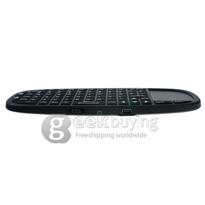[HK Stock] Rii K10 2.4GHz  Wireless Keyboard &Mouse with Touchpad Fit  for PS3 XBOX360 C1386 HTPC Android TV Box
