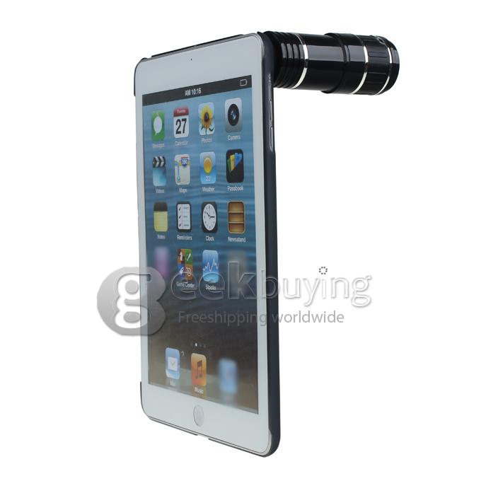 Brand New 12X Optical Zoom Lens Camera Telescope For iPad mini Black