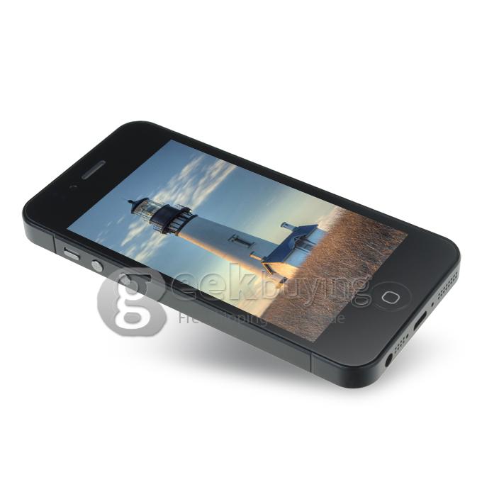 X5-73 4.0 Inch WVGA Capacitive screen MTK6573 1GHz Smartphone 5.0MP Camera Android 2.3 OS With 3G/GPS-Black