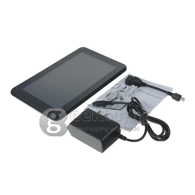 M712 7 inch RK2928 1GHz Android 4.1 Tablet PC 4GB Black