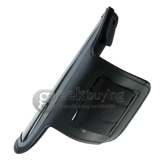 Black Outdoor Sports Protective Armband Cover Case for Samsung Galaxy note2(N7100)