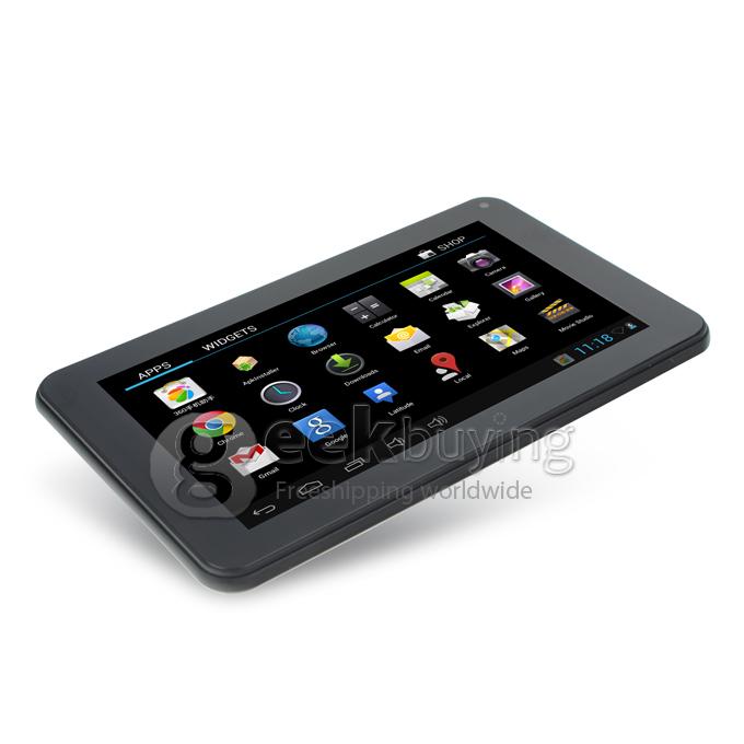 M712 7 inch RK2928 1GHz Android 4.1 Tablet PC 4GB Black
