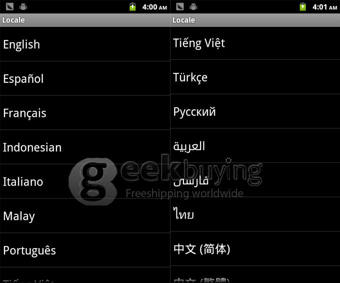 X5-73 4.0 Inch WVGA Capacitive screen MTK6573 1GHz Smartphone 5.0MP Camera Android 2.3 OS With 3G/GPS-Black