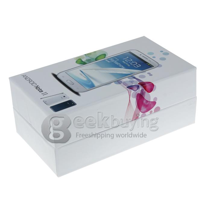 Feiteng Note2 N7100 5.5Inch QHD Capacitive MTK6577 512MB RAM Smartphone 8.0MP Camera Android 4.1 OS With 3G/GPS-Grey