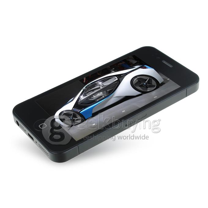 X5-73 4.0 Inch WVGA Capacitive screen MTK6573 1GHz Smartphone 5.0MP Camera Android 2.3 OS With 3G/GPS-Black