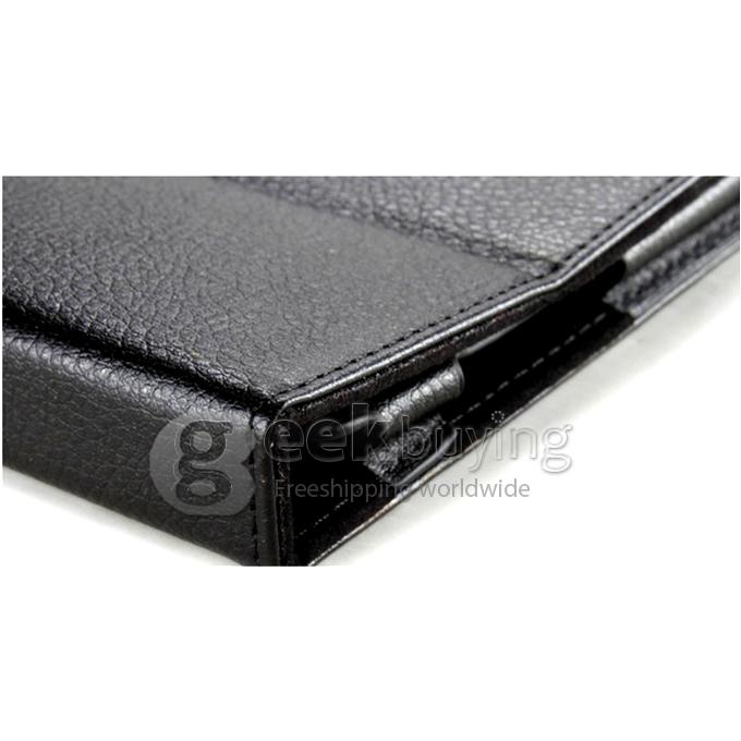 New PU Leather Case Cover For Microsoft Win8 Surface Rt Pro 10.6 Tablet PC - Black